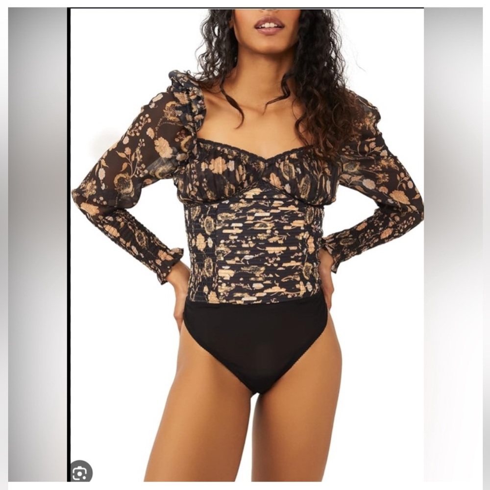 🆕 FREE PEOPLE BRUNCH DATE BODYSUIT